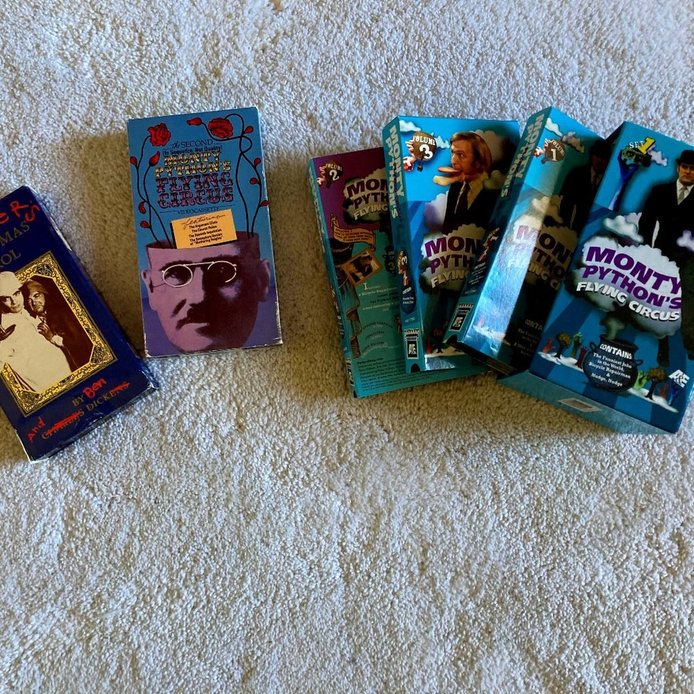 Montry Python Collection VHS Tape